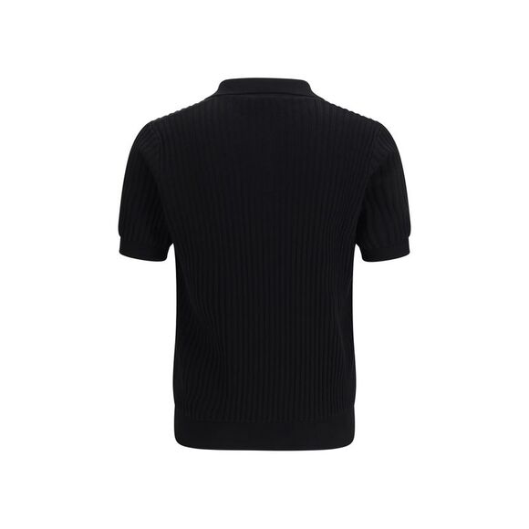 Roberto Collina Men Ribbed Polo - Picture 2 of 3